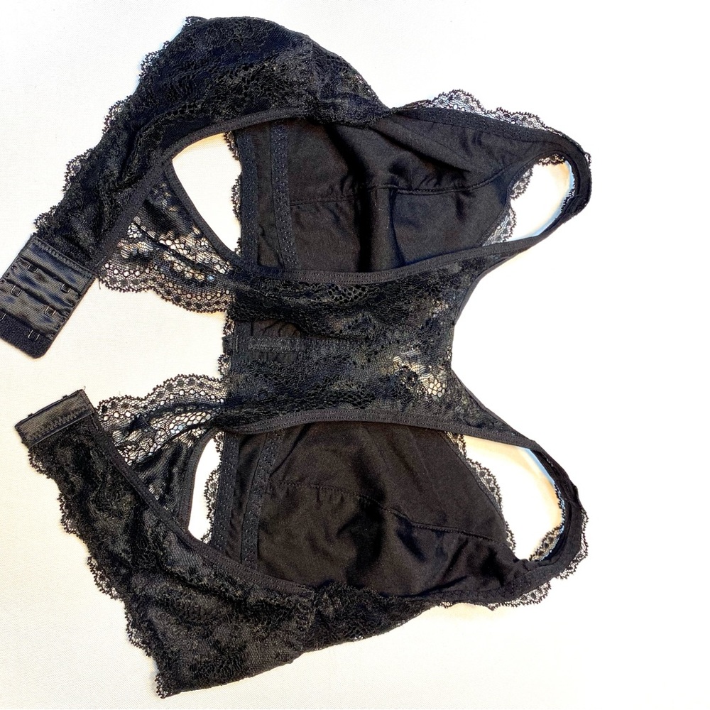 Black Lace Bralette Classic from Felina - Picture 8 of 13